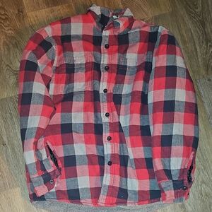 Wrangler Red and Black Checkered Shirt